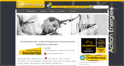 Desktop Screenshot of action-energie.com